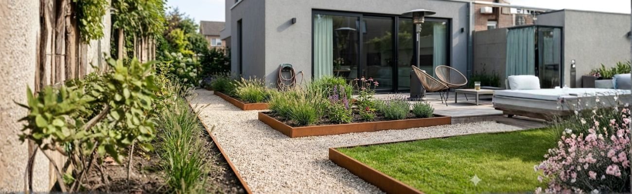 De beste manier om een kantopsluiting te plaatsen in de tuin - Doika