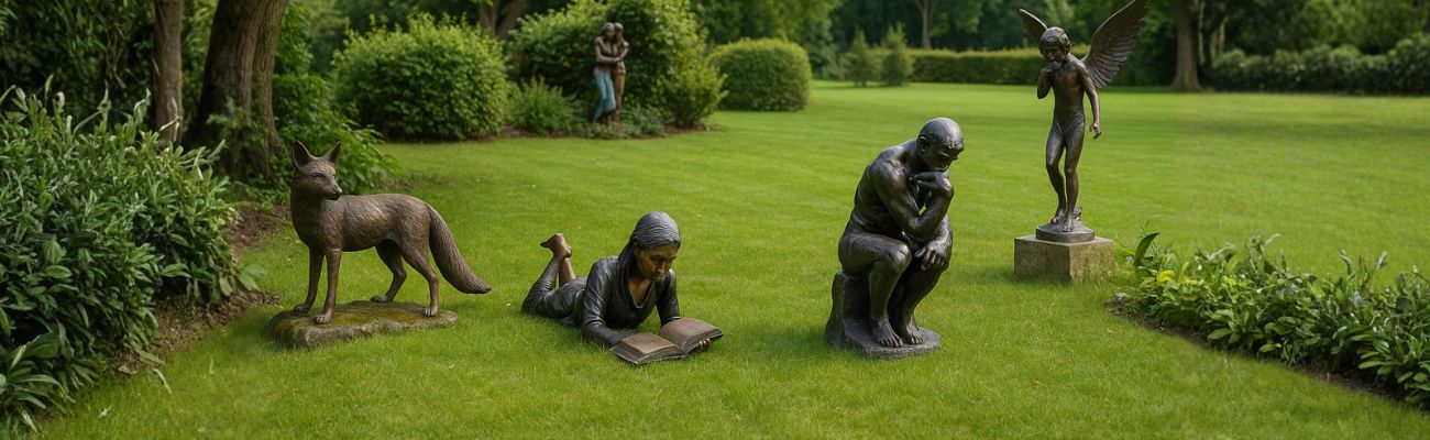 Welke bedrijven leveren bronzen beelden voor binnen en buiten? - Doika