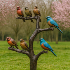 Collection image for: Bronzen vogels op tak