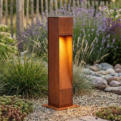 Collection image for: Staande buitenlamp cortenstaal