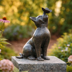 Bronzen Beeld Kat - Doika