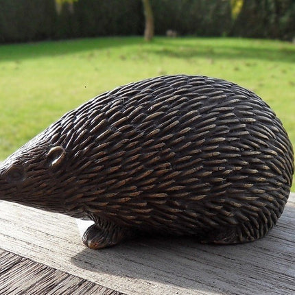 Bronzen beeld Kleine egel 5x5x10cm