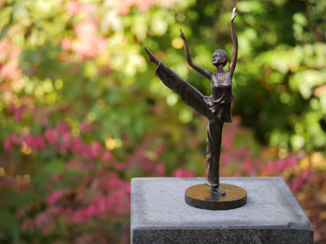 Bronzen beeld Ballerina 35x11x19cm