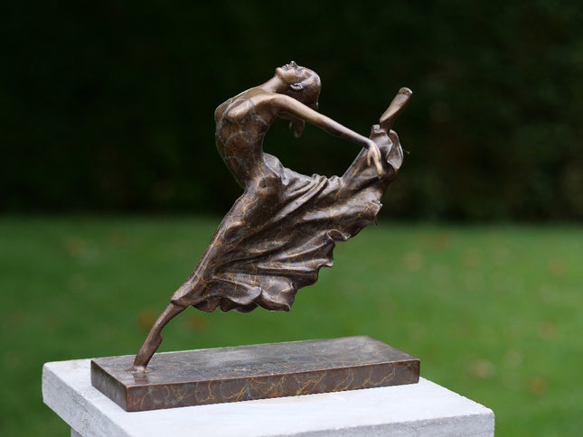 Bronzen beeld Ballerina 23x18x23cm