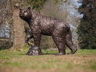 Bronzen beeld Grote beer 121x50x135cm