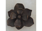 Bronzen beeld Deurklopper bloem 13x5x13cm