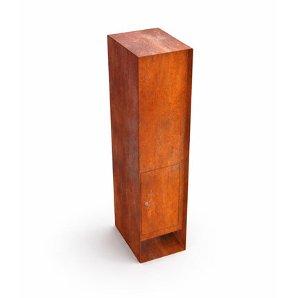 Geroba Boîte aux lettres colis Pakun Acier Corten