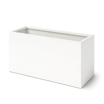Polyester plantenbak 120x50x60 cm - Zuiver Wit (RAL 9010)