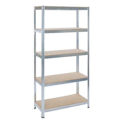 Practo Metalen Rek Heavy Duty 180x90x40 cm – 4 legborden – Grijs