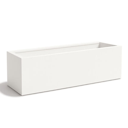 Polyester plantenbak 200x60x60 cm - Zuiver Wit (RAL 9010)