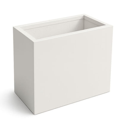 Polyester plantenbak 45x30x50 cm - Zuiver Wit (RAL 9010)