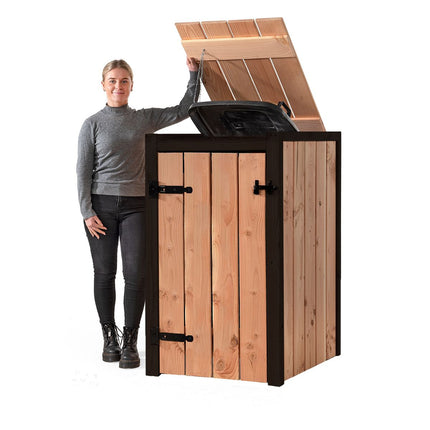 Volente Kliko Ombouw Suze 1x240 liter 73x87.5x119cm Douglas Hout