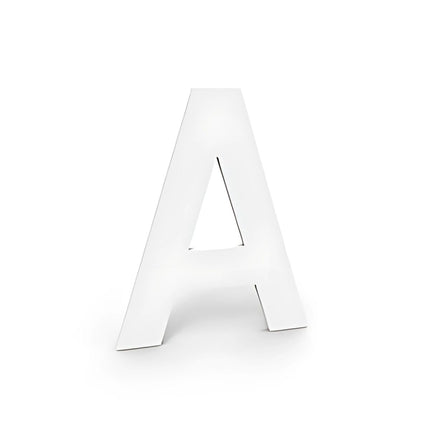 Witte Zelfklevende Huisnummers - 10 cm Hoog