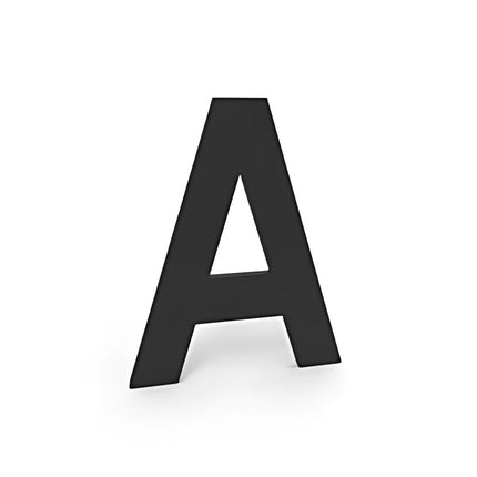 Numéros de maison autocollants noirs - 10 cm de hauteur