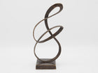 Bronzen beeld Abstract sculptuur 'Eternity' 29x14x10cm - Doika - Bronzen beeld - Doika - 5410807028445 - AN2844BR-BI