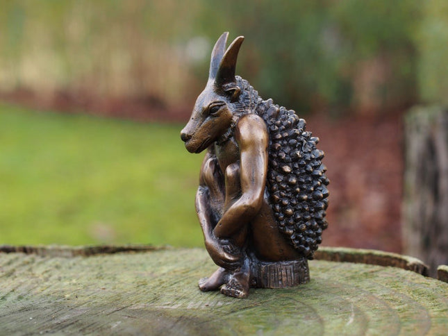 Bronzen beeld Geitman 15x7x8cm - Doika - Bronzen beeld - Doika - 5410807014509 - BS1450B