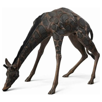 Bronzen Beeld Giraf 130x65x80 cm - Doika - Thermobrass - 5410807550182 - B55018