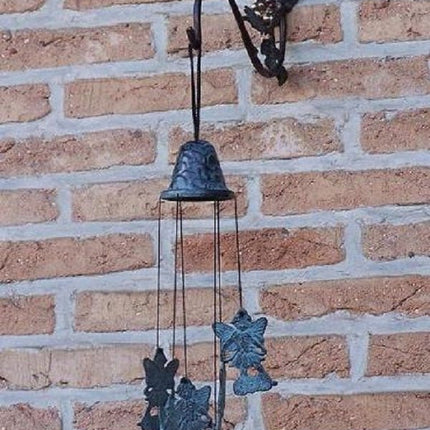 Bronzen Windgong met elfjes 30x9x9cm - Doika - Windgong - Doika - 5410807100981 - WC0098BR-V
