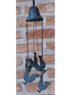 Bronzen Windgong met hanen 30x9x9cm - Doika - Windgong - Doika - 5410807100998 - WC0099BR-V