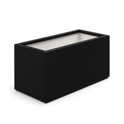 GARDRA Polyester plantenbak 100x40x40 cm - Gitzwart (RAL 9005) - Doika - Plantenbak - GARDRA -  - DOIKA-BP-06-RAL-9005