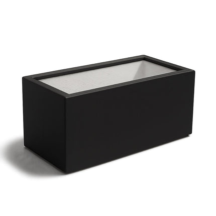 GARDRA Polyester plantenbak 100x50x50 cm - Gitzwart (RAL 9005) - Doika - Plantenbak - GARDRA -  - DOIKA-BP-07-RAL-9005