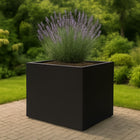 GARDRA Polyester plantenbak 100x75x80 cm - Gitzwart (RAL 9005) - Doika - Plantenbak - GARDRA -  - DOIKA-BP-36-RAL-9005