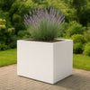GARDRA Polyester plantenbak 100x75x80 cm - Zuiver Wit (RAL 9010) - Doika - Plantenbak - GARDRA -  - DOIKA-BP-36-RAL-9010