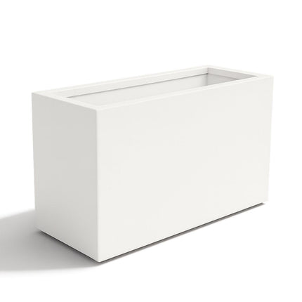 GARDRA Polyester plantenbak 120x46x80 cm - Zuiver Wit (RAL 9010) - Doika - Plantenbak - GARDRA -  - DOIKA-BP-23-RAL-9010