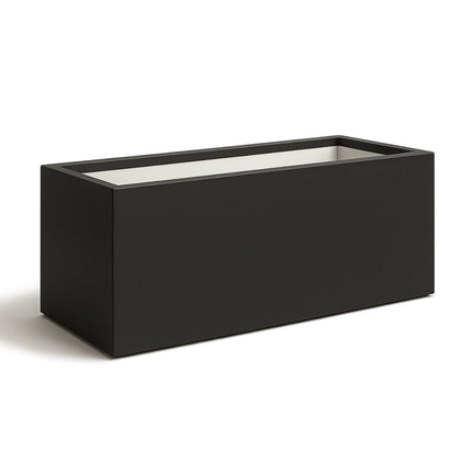 GARDRA Polyester plantenbak 120x50x40 cm - Gitzwart (RAL 9005) - Doika - Plantenbak - GARDRA -  - DOIKA-BP-1.1-RAL-9005
