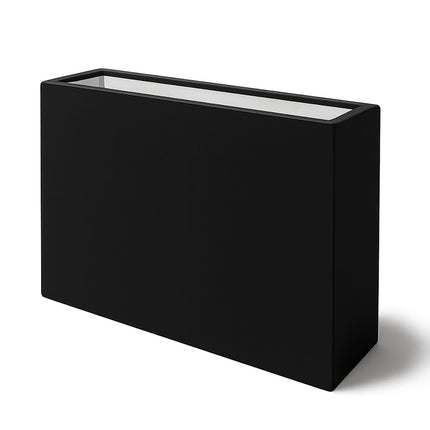 GARDRA Polyester plantenbak 130x40x120 cm - Gitzwart (RAL 9005) - Doika - Plantenbak - GARDRA -  - DOIKA-BP-16.1-RAL-9005