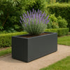 GARDRA Polyester plantenbak 137x50x50 cm - Zwartgrijs (RAL 7021) - Doika - Plantenbak - GARDRA -  - DOIKA-BP-22-RAL-7021