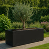 GARDRA Polyester plantenbak 180x60x70 cm - Gitzwart (RAL 9005) - Doika - Plantenbak - GARDRA -  - DOIKA-BP-27-RAL-9005