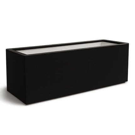 GARDRA Polyester plantenbak 180x60x70 cm - Gitzwart (RAL 9005) - Doika - Plantenbak - GARDRA -  - DOIKA-BP-27-RAL-9005