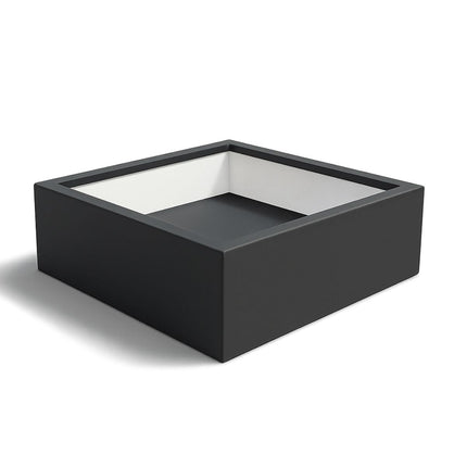 GARDRA Polyester plantenbak 200x200x60 cm - Zwartgrijs (RAL 7021) - Doika - Plantenbak - GARDRA -  - DOIKA-AP-09-RAL-7021