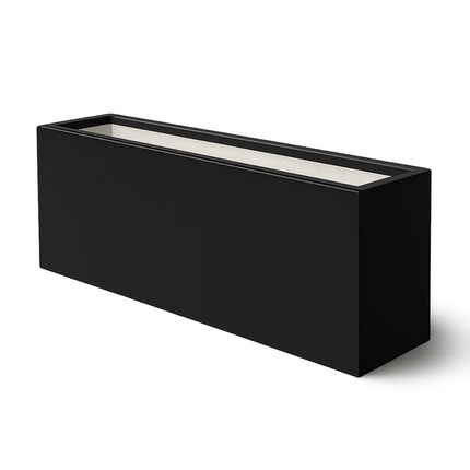 GARDRA Polyester plantenbak 200x30x60 cm - Gitzwart (RAL 9005) - Doika - Plantenbak - GARDRA -  - DOIKA-BP-20-RAL-9005