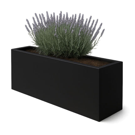 GARDRA Polyester plantenbak 200x30x60 cm - Gitzwart (RAL 9005) - Doika - Plantenbak - GARDRA -  - DOIKA-BP-20-RAL-9005