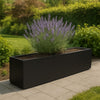 GARDRA Polyester plantenbak 200x40x40 cm - Gitzwart (RAL 9005) - Doika - Plantenbak - GARDRA -  - DOIKA-BP-31-RAL-9005