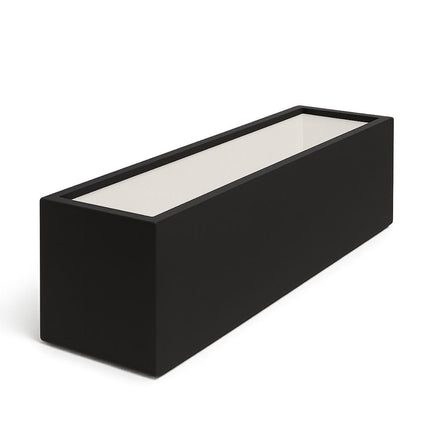 GARDRA Polyester plantenbak 200x40x40 cm - Gitzwart (RAL 9005) - Doika - Plantenbak - GARDRA -  - DOIKA-BP-31-RAL-9005