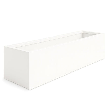 GARDRA Polyester plantenbak 200x50x40 cm - Zuiver Wit (RAL 9010) - Doika - Plantenbak - GARDRA -  - DOIKA-BP-3.1-RAL-9010