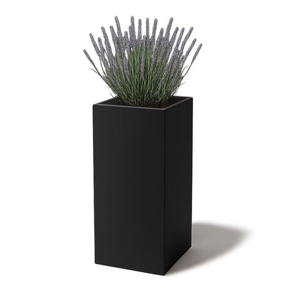GARDRA Polyester plantenbak 50x50x100 cm - Gitzwart (RAL 9005) - Doika - Plantenbak - GARDRA -  - DOIKA-CP-1-RAL-9005