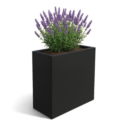 GARDRA Polyester plantenbak 90x40x90 cm - Gitzwart (RAL 9005) - Doika - Plantenbak - GARDRA -  - DOIKA-BP-14-9005
