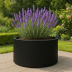GARDRA Polyester plantenbak Ø 120x60 cm - Gitzwart (RAL 9005) - Doika - Plantenbak - GARDRA -  - DOIKA-FP-2 9005