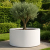GARDRA Polyester plantenbak Ø 150x60 cm - Zuiver Wit (RAL 9010) - Doika - Plantenbak - GARDRA -  - DOIKA-FP-1-RAL-9010