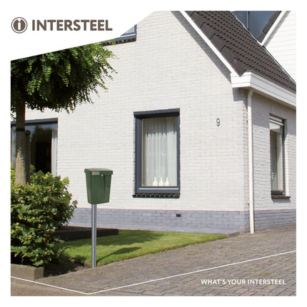 Intersteel Brievenbus groen - Doika - Brievenbus - Intersteel - 8714186289525 - 90,490,004