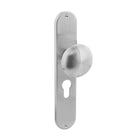 Intersteel Knop Paddenstoel op schild profielcilindergat 55 mm rvs geborsteld - Doika - Knoppen op schild - Intersteel - 8714186039717 - 35,269,529