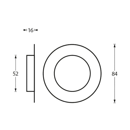 Intersteel Schuifdeurkom ø52/85mm rvs geborsteld - Doika - Schuifdeurkommen - Intersteel - 8714186075302 - 35,447,650