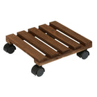 Practo Plantenroller 054 28 x 28 cm - Palissander - Doika - Plantenroller - Practo Garden -  - R054