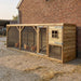 Kippenhok Adria 363 x 95 x 124 cm