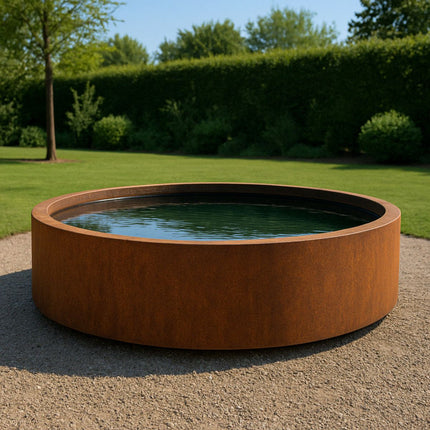 Ronde Vijver cortenstaal 250x50cm 241kg - Doika - Vijver - Geroba -  - EstaniRC4