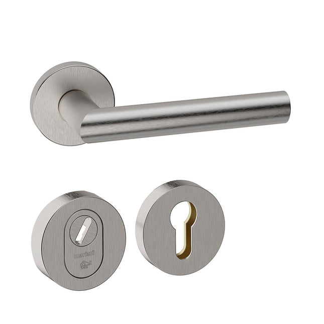 Shuffle Achterdeurset Toledo inox - Doika - Voordeurset - Shuffle - 8717727199338 - N1901550